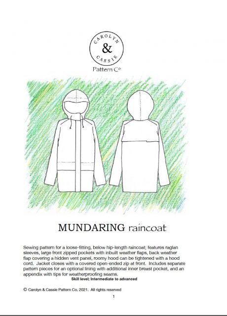 Mundaring raincoat